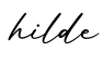 单词hilde书写