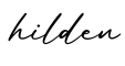 单词hilden书写