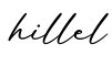 单词hillel书写