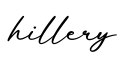 单词hillery书写