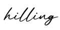 单词hilling书写
