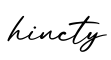 单词hincty书写