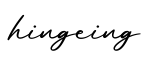 单词hingeing书写
