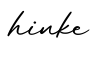 单词hinke书写