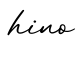 单词hino书写