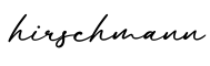 单词hirschmann书写