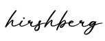 单词hirshberg书写