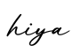 单词hiya书写