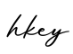 单词hkey书写
