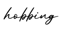 单词hobbing书写