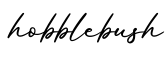 单词hobblebush书写