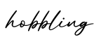 单词hobbling书写