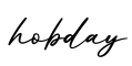 单词hobday书写