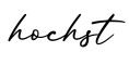 单词hochst书写