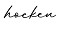 单词hocken书写