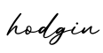 单词hodgin书写
