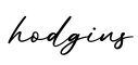 单词hodgins书写