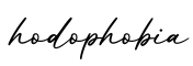 单词hodophobia书写