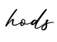 单词hods书写