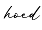 单词hoed书写