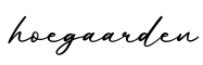 单词hoegaarden书写