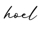 单词hoel书写