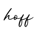 单词hoff书写