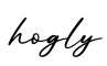 单词hogly书写