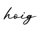 单词hoig书写