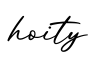 单词hoity书写