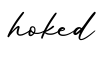 单词hoked书写