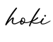 单词hoki书写