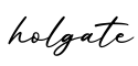 单词holgate书写