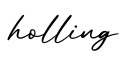 单词holling书写