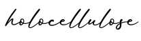 单词holocellulose书写