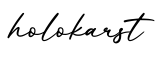 单词holokarst书写
