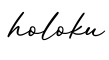 单词holoku书写