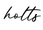 单词holts书写