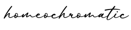 单词homeochromatic书写