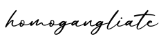 单词homogangliate书写