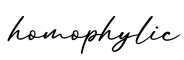 单词homophylic书写