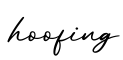单词hoofing书写