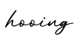 单词hooing书写