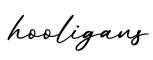 单词hooligans书写