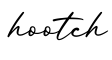 单词hootch书写