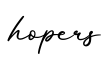 单词hopers书写