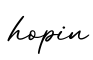 单词hopin书写