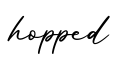 单词hopped书写
