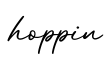 单词hoppin书写
