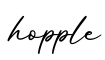 单词hopple书写